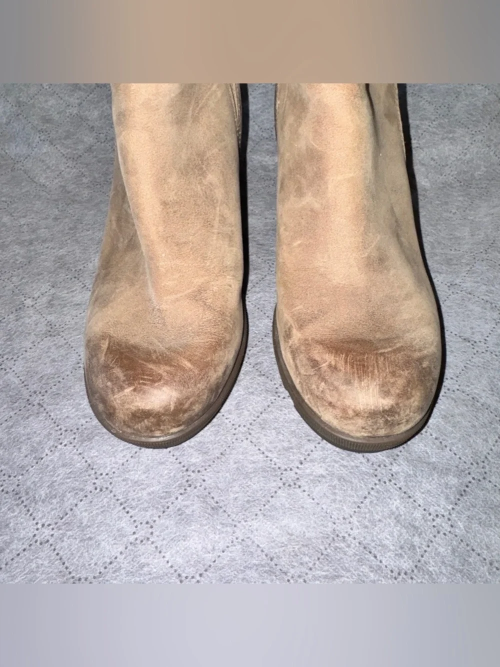 Sorel Joan of Arctic Wedge II Boot NL3365 Taupe Camel Zip Size 8